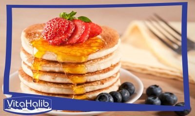 مقادير-بان-كيك-فيتا-حليب-بودرة